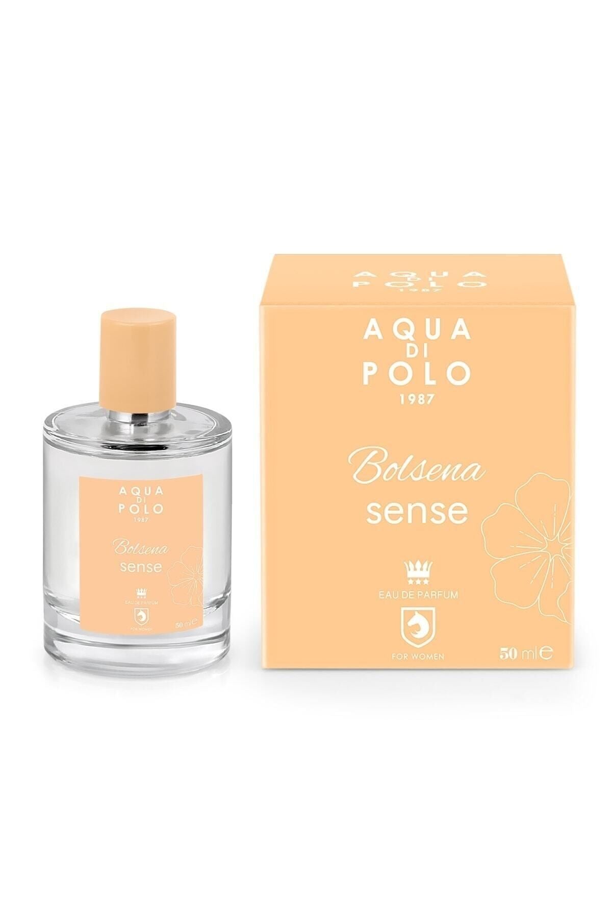 Bolsena Sense EDP Kadın Parfüm 50 ml | Çiçeksi | Tutku Çiçeği, Gardenya, Yasemin, Vetiver, Vanilya