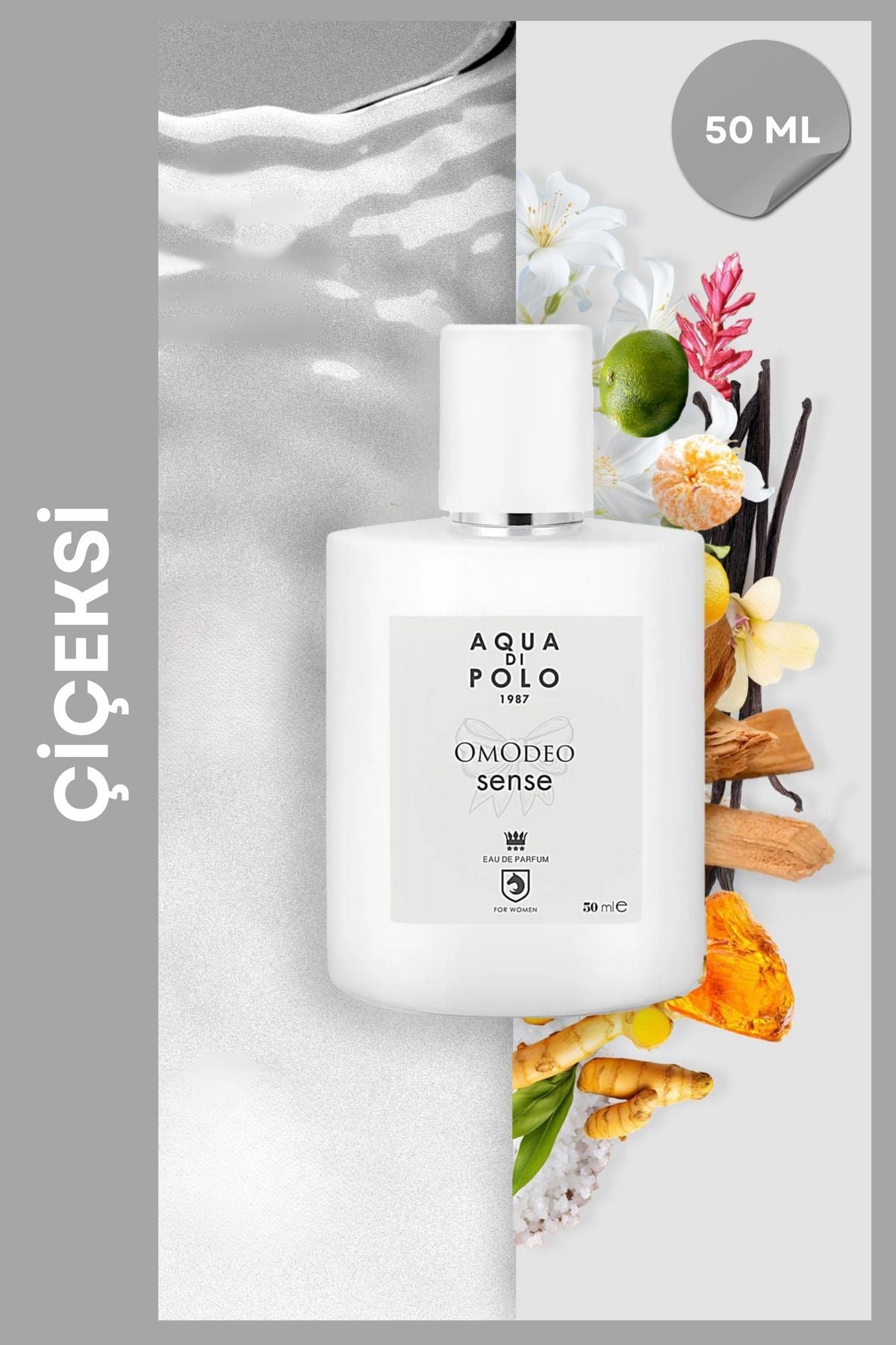 Aqua di Polo 1987 Omodeo Sense EDP 50 ml Women's Perfume APCN001102