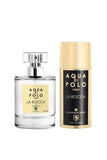 Aqua di Polo La Rocca 50 Ml EDP Women's Perfume and 150 Ml Spray Deodorant 2-Piece Gift Set