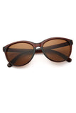Aqua di Polo 1987 Brown Cat Eye Women's Sunglasses APSN001402