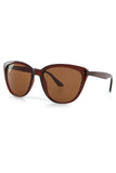 Aqua di Polo 1987 Brown Cat Eye Women's Sunglasses APSN001702