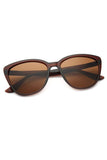 Aqua di Polo 1987 Brown Cat Eye Women's Sunglasses APSN001702