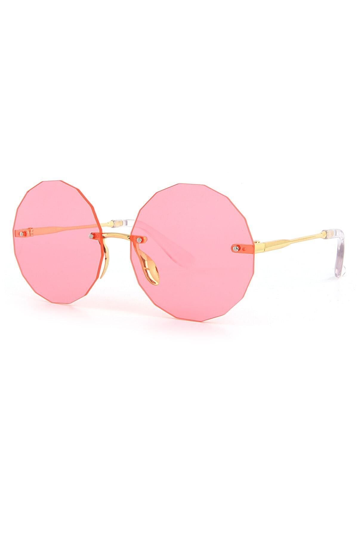 Aqua di Polo 1987 Pink Cut Glass Women's Sunglasses APSN003704