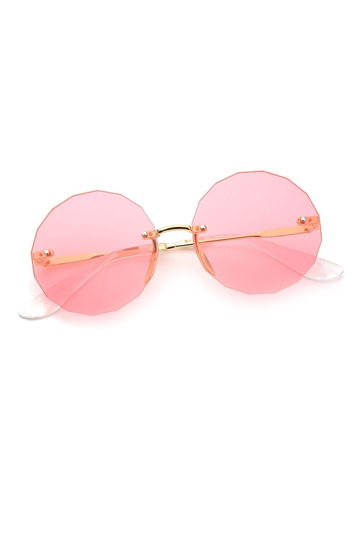 Aqua di Polo 1987 Pink Cut Glass Women's Sunglasses APSN003704
