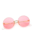 Aqua di Polo 1987 Pink Cut Glass Women's Sunglasses APSN003704