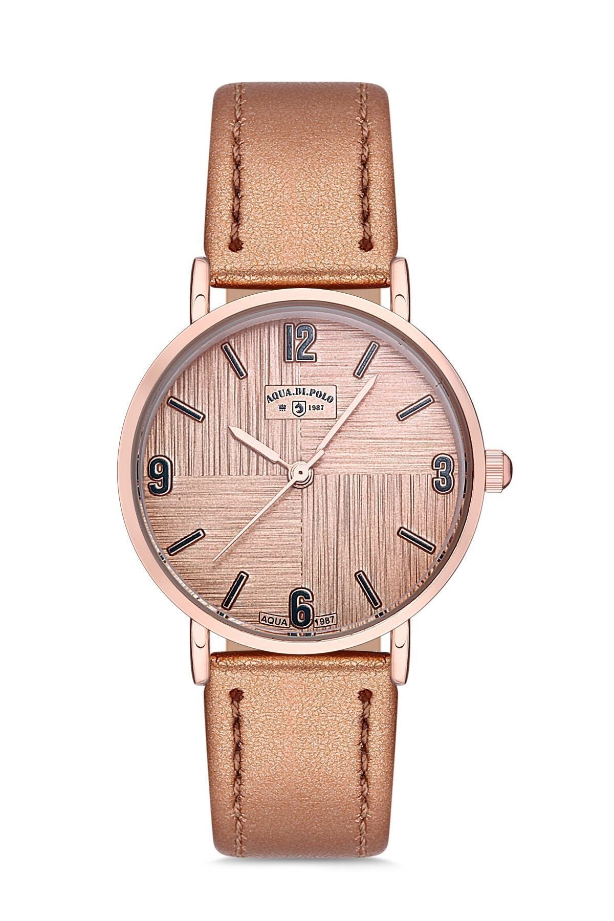 Aqua di Polo 1987 Brown Leather Women's Wristwatch APSV1-A5793-KD666
