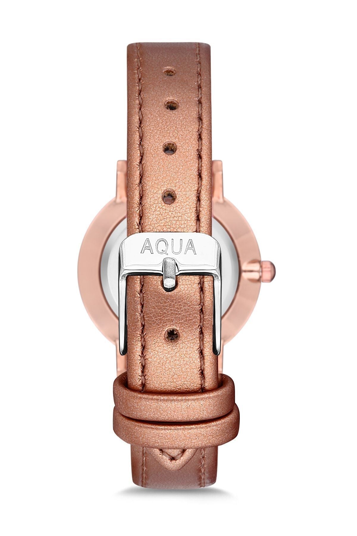 Aqua di Polo 1987 Brown Leather Women's Wristwatch APSV1-A5793-KD666