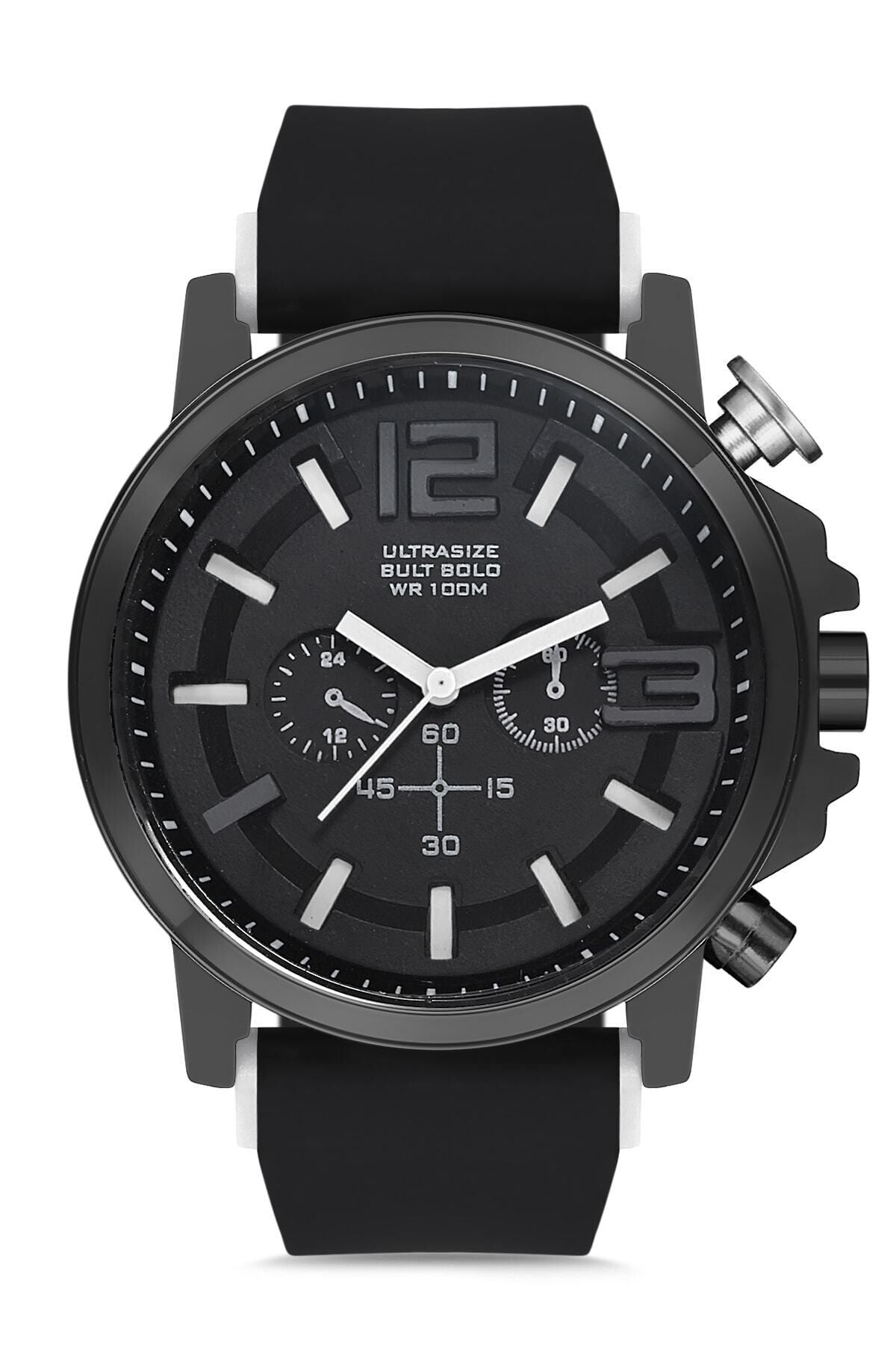Aqua di Polo 1987 Black Silicone Men's Wristwatch APWR010004