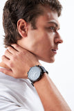 Aqua di Polo 1987 Black Silicone Men's Wristwatch APWR010004