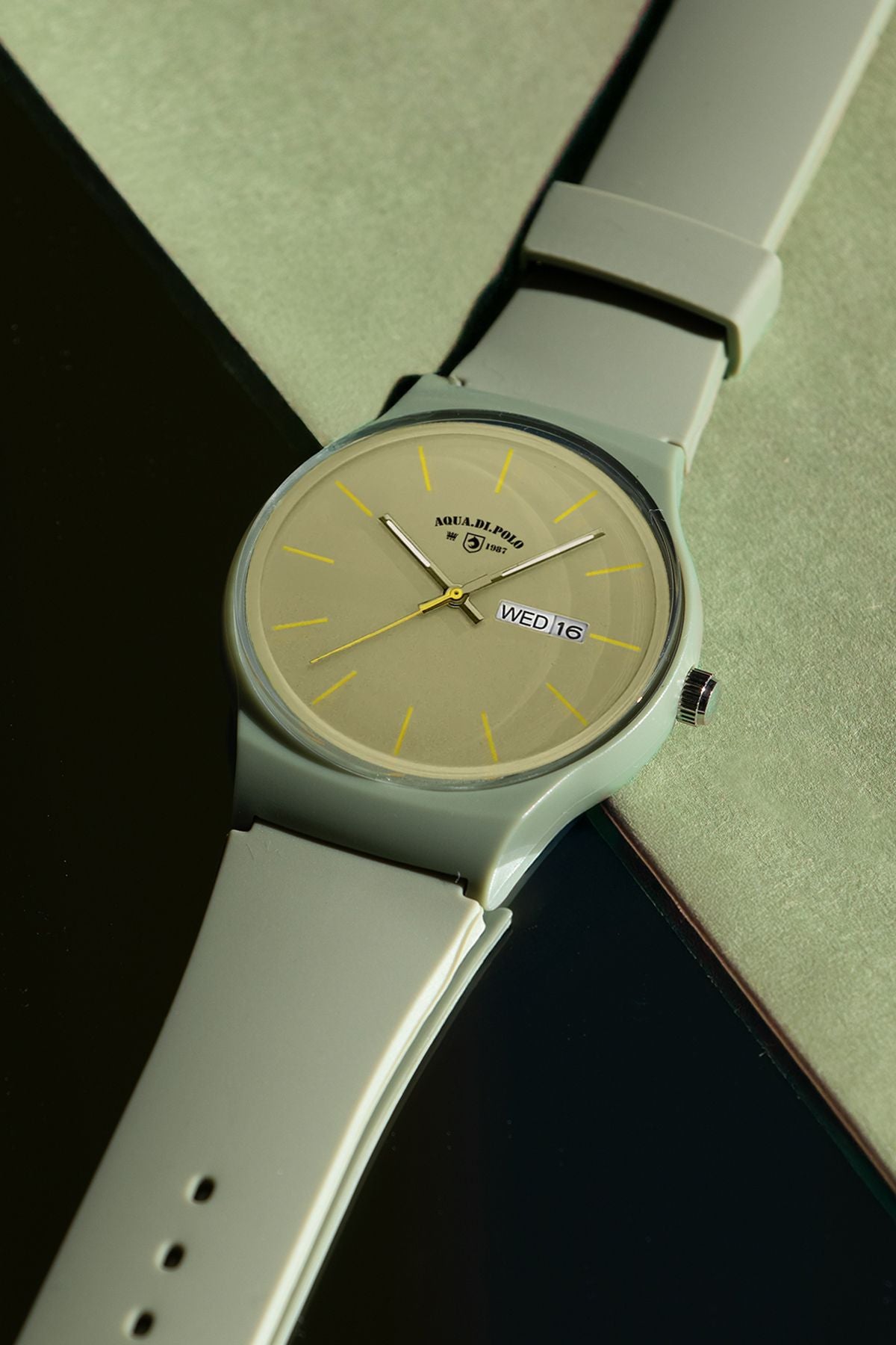 Aqua di Polo 1987 APWR031804 Yeşil Unisex Silikon Kol Saati