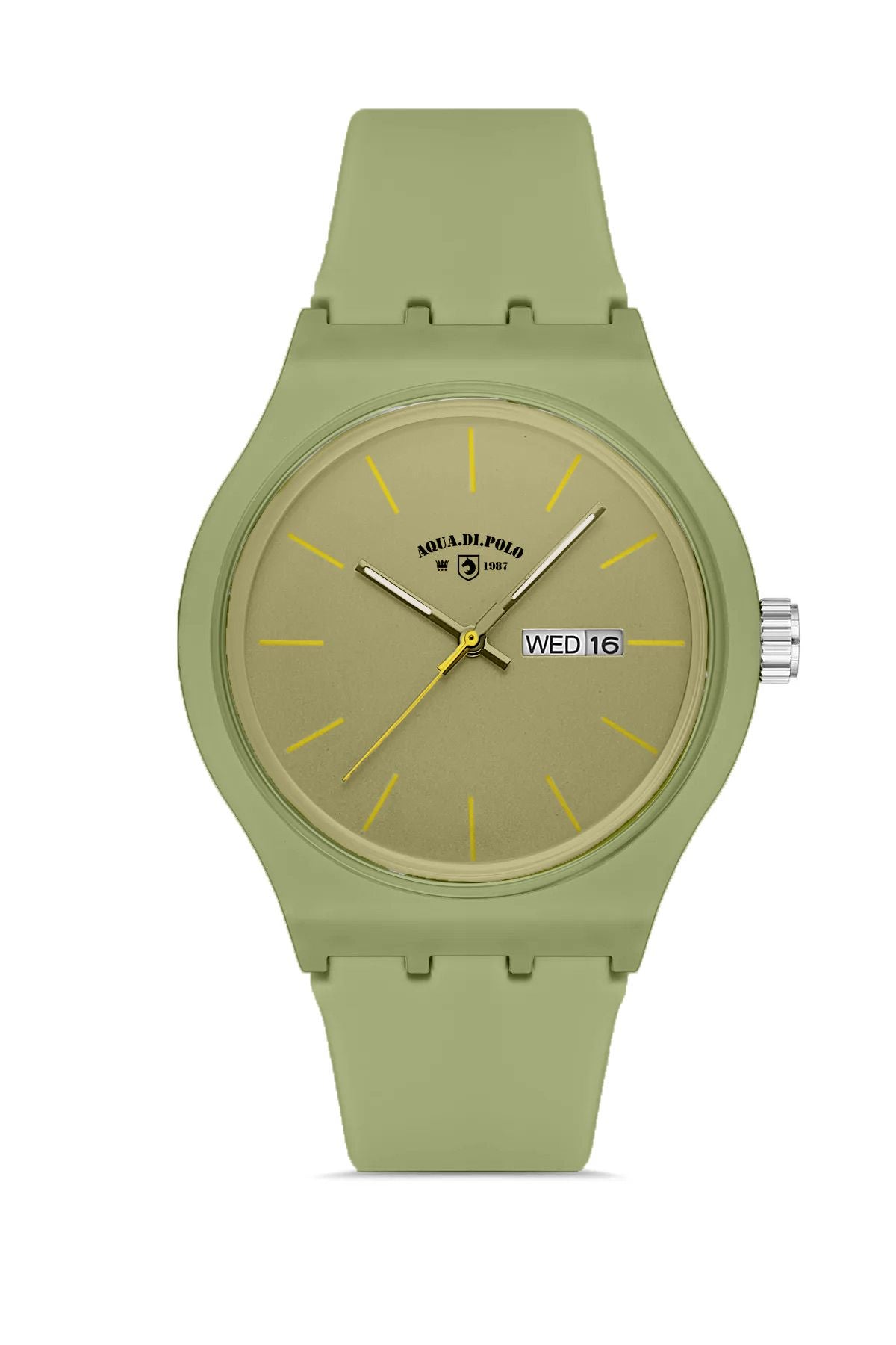 Aqua di Polo 1987 APWR031804 Yeşil Unisex Silikon Kol Saati