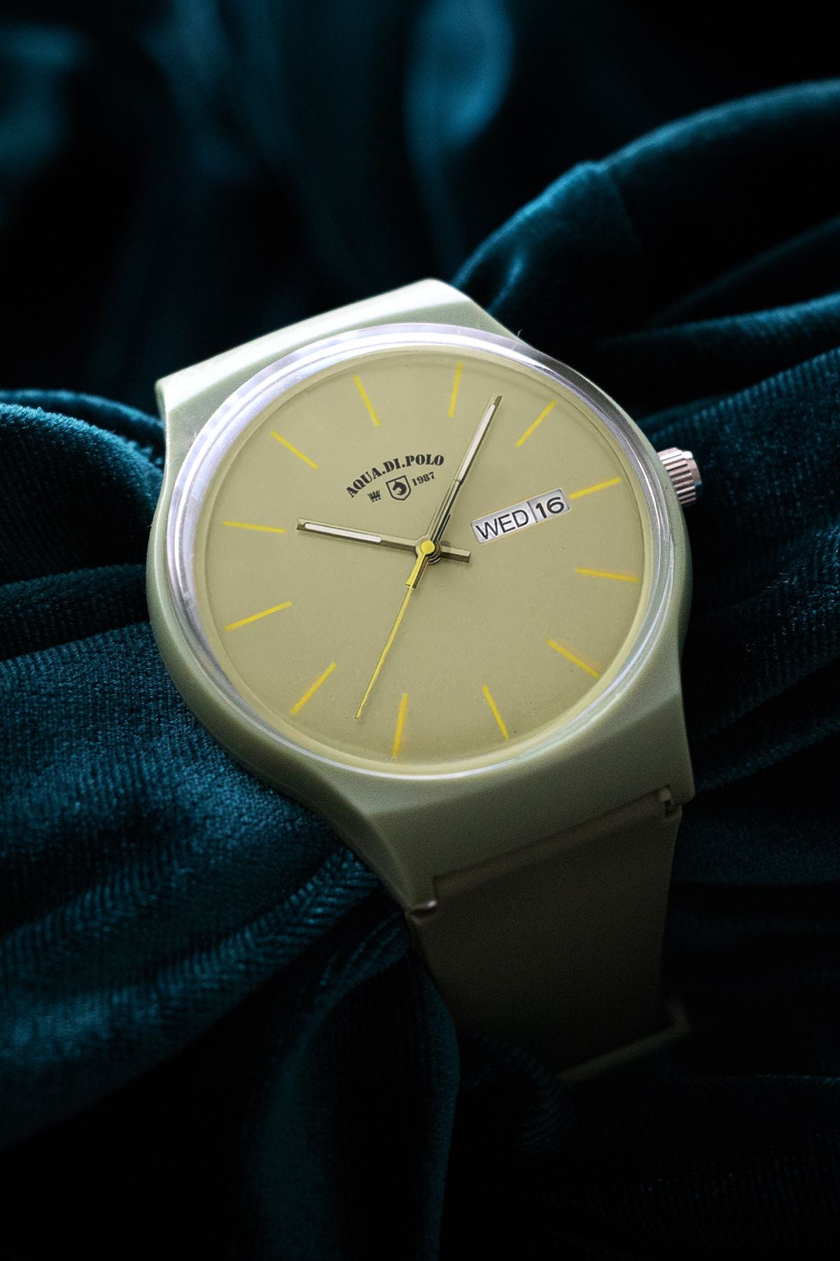 Aqua di Polo 1987 APWR031804 Yeşil Unisex Silikon Kol Saati