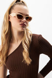 Aqua di Polo 1987 Beige Women's Sunglasses APSN012403