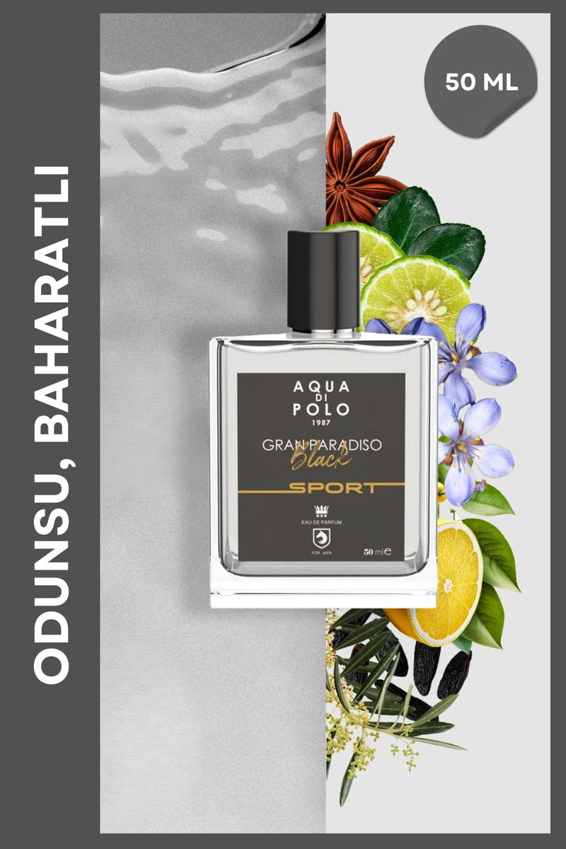Gran Paradiso Black Sport EDP Erkek Parfüm 50ml