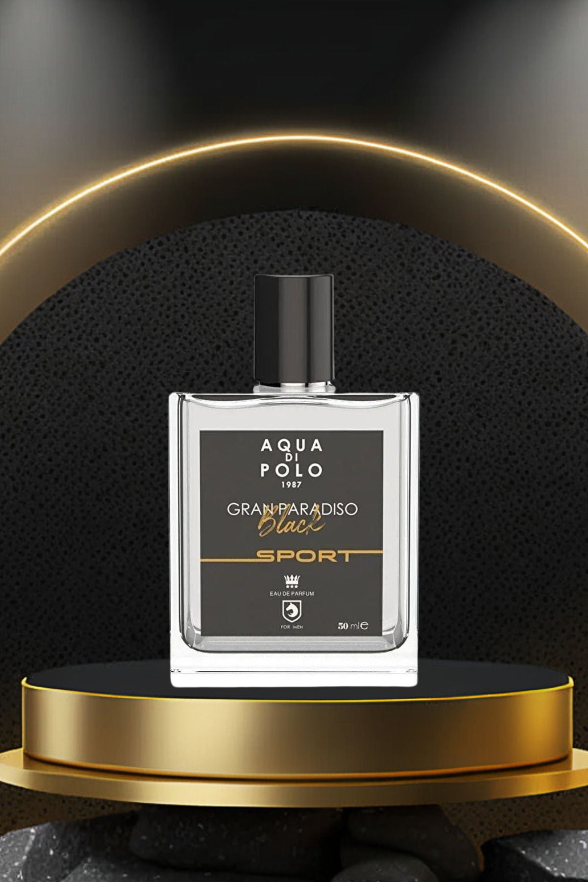 Aqua di Polo 1987 Gran Paradiso Black Sport EDP 50 ml Men's Perfume APCN000514