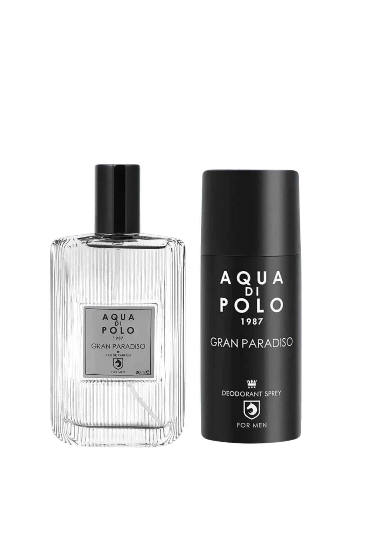 Aqua di Polo Grand Paradiso 50 Ml EDP Men's Perfume and 150 Ml Spray Deodorant 2-Piece Gift Set