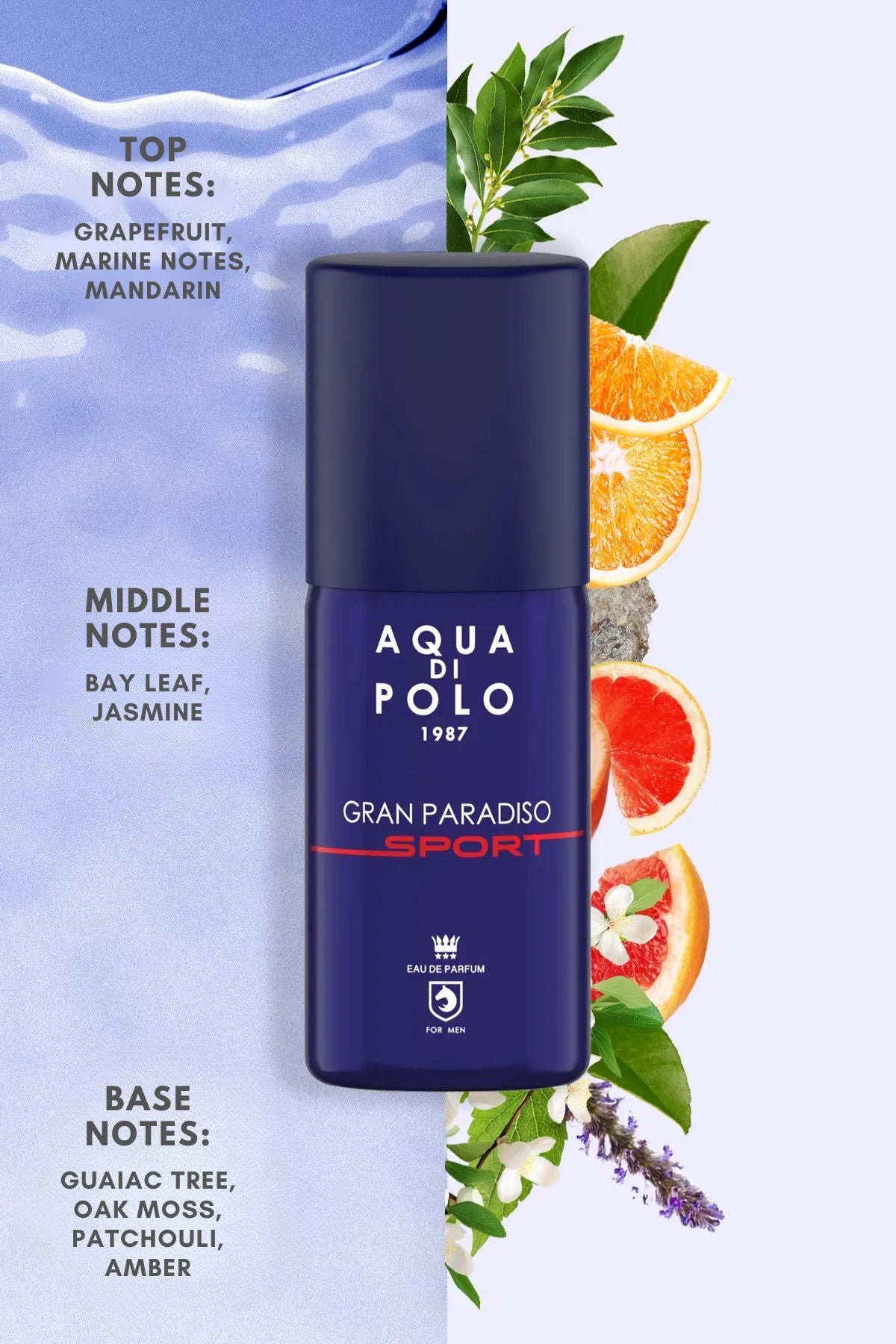 Aqua di Polo 1987 Gran Paradiso Sport EDP 100 ml Men's Perfume APCA000401