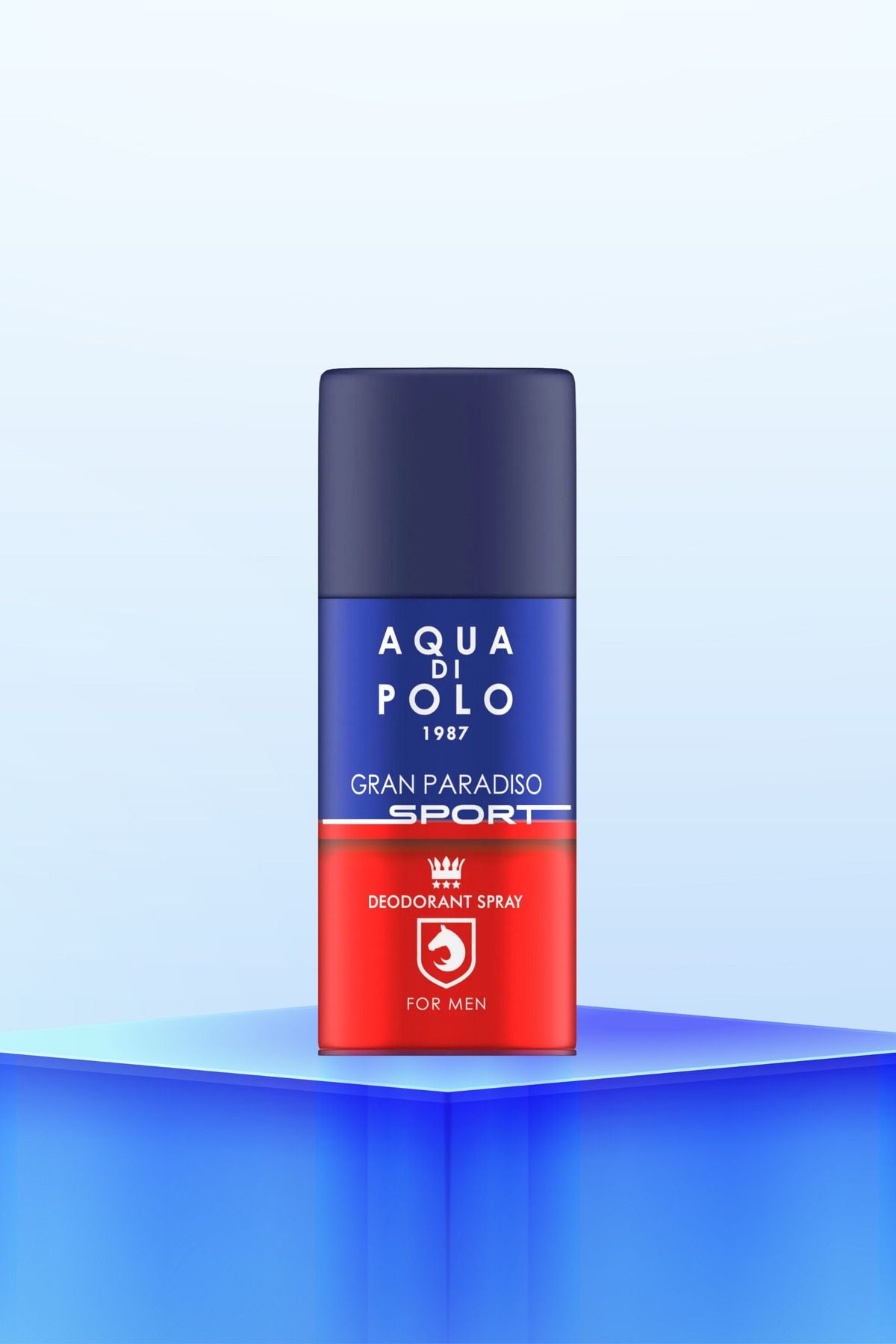Gran Paradiso Sport Parfümlü Erkek Deodorant 150 ml | Fresh, Deniz Notaları | Alüminyum İçermez