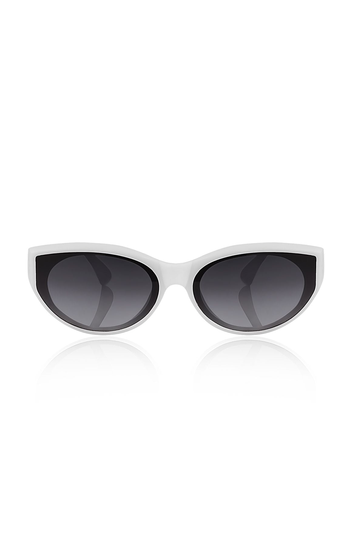 Aqua di Polo 1987 White Women's Cat Eye Sunglasses