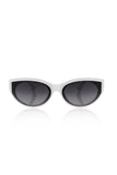 Aqua di Polo 1987 White Women's Cat Eye Sunglasses