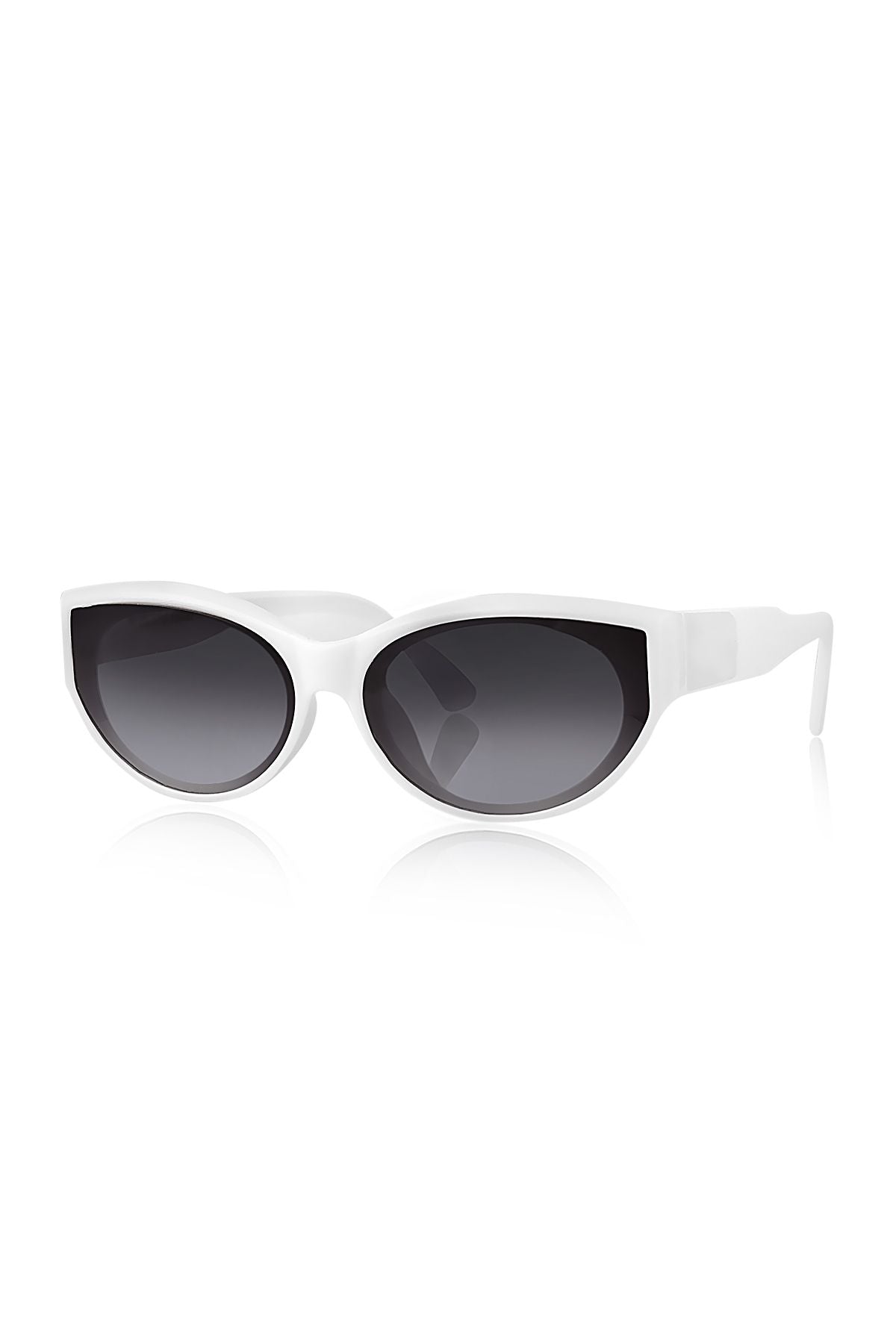 Aqua di Polo 1987 White Women's Cat Eye Sunglasses