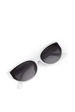 Aqua di Polo 1987 White Women's Cat Eye Sunglasses