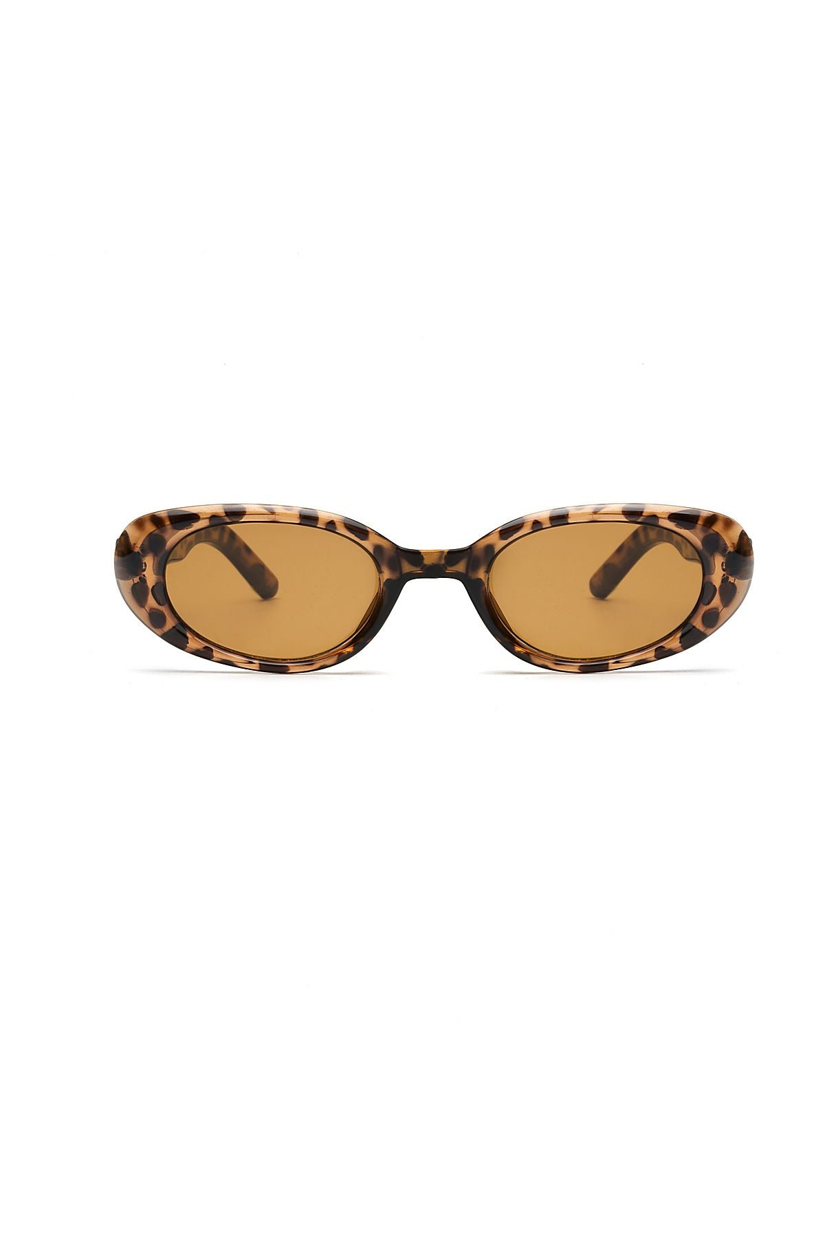 St Tropez Nights Leoparlı Kadın Oval Güneş Gözlüğü Apso001603