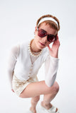 Aqua di Polo 1987 Pink Women's Sunglasses APSU037606