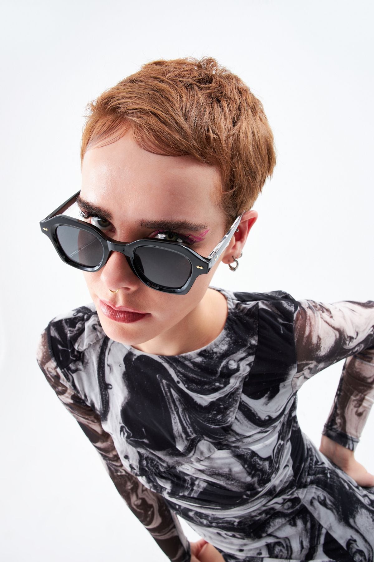 Aqua di Polo 1987 Black Women's Sunglasses APSU037601