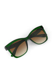 Aqua di Polo 1987 Green Women's Sunglasses