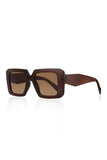 Aqua di Polo 1987 Brown Women's Sunglasses APSN011302
