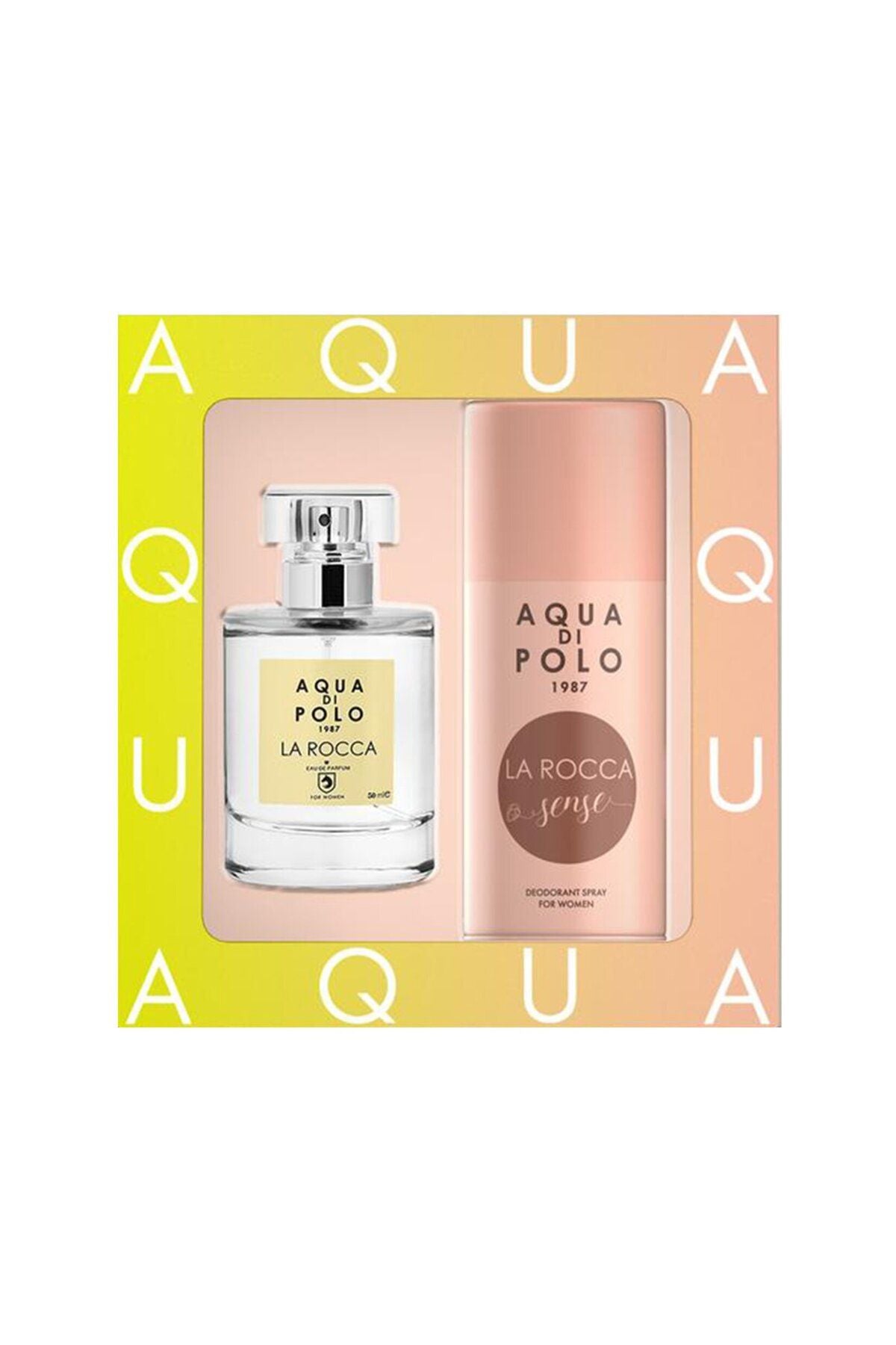 La Rocca EDP Kadın Parfüm 50 ml ve La Rocca Sense Deodorant 150 ml Seti | Çiçeksi, Oryantal