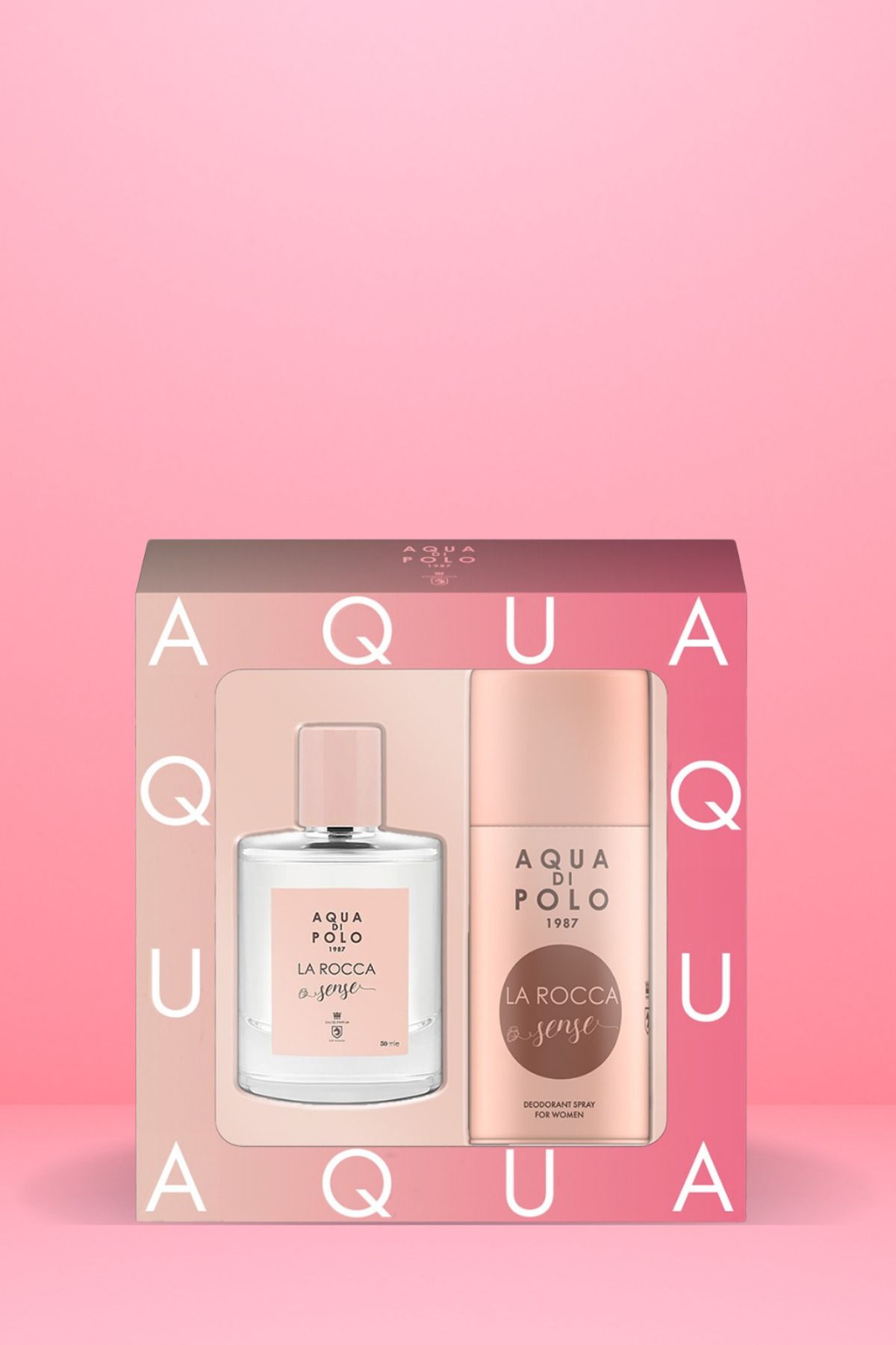 La Rocca Sense EDP Kadın Parfüm 50 ml ve La Rocca Sense Deodorant 150 ml Seti | Çiçeksi, Oryantal