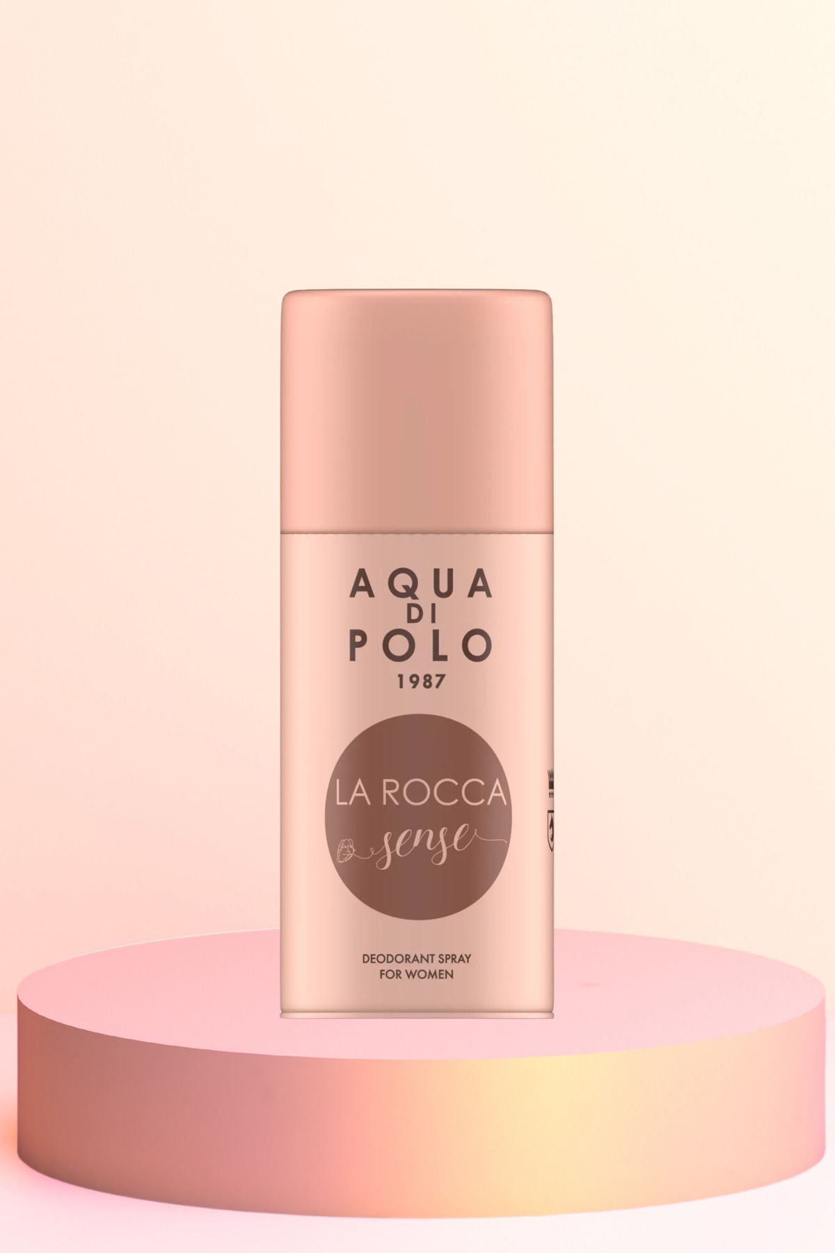 La Rocca Sense Parfümlü Kadın Deodorant 150 ml | Çiçeksi, Vanilyalı | Alüminyum İçermez