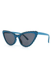 Aqua di Polo 1987 Blue Cat Eye Women's Sunglasses APSD00413