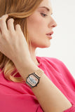 Aqua di Polo 1987 Rose Gold Metal Retro Skull Unisex Wristwatch APWA065700