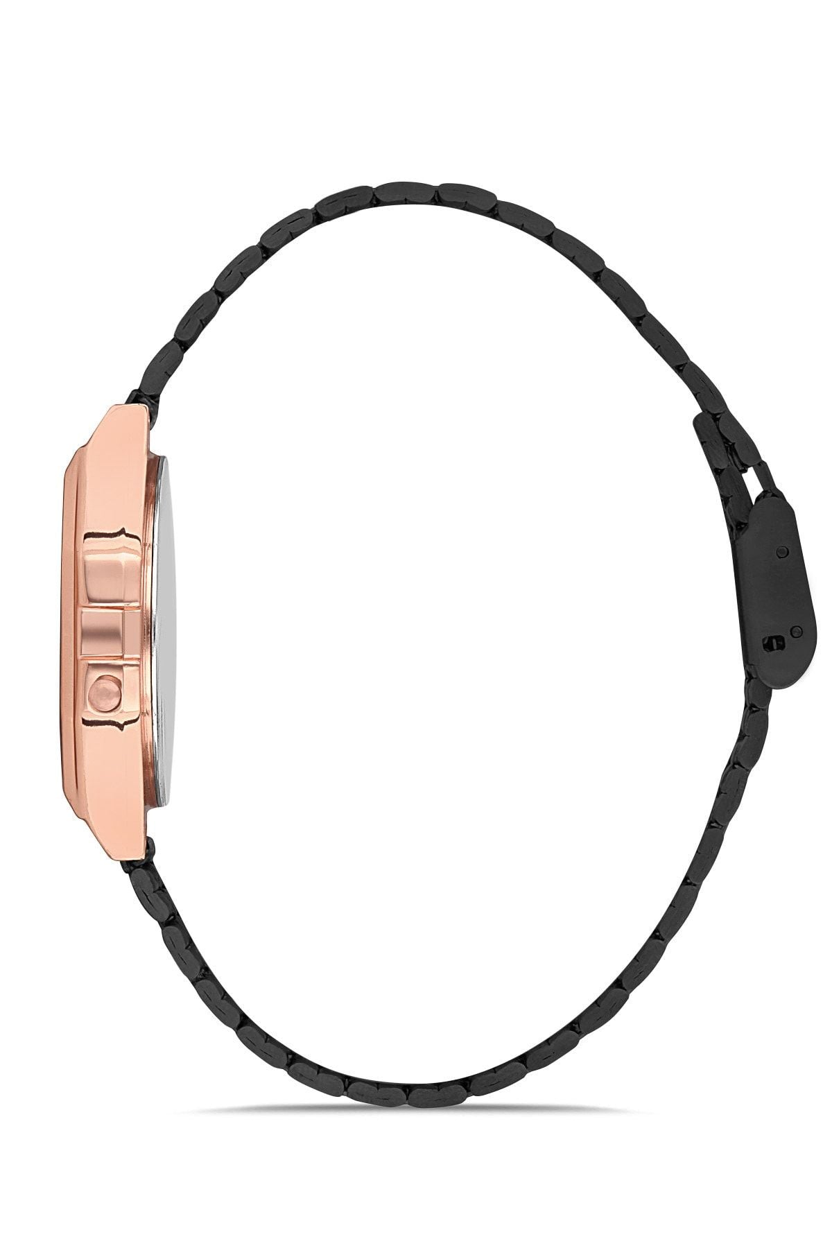 Aqua di Polo 1987 Black Metal Retro Pop Unisex Wristwatch APWA065708