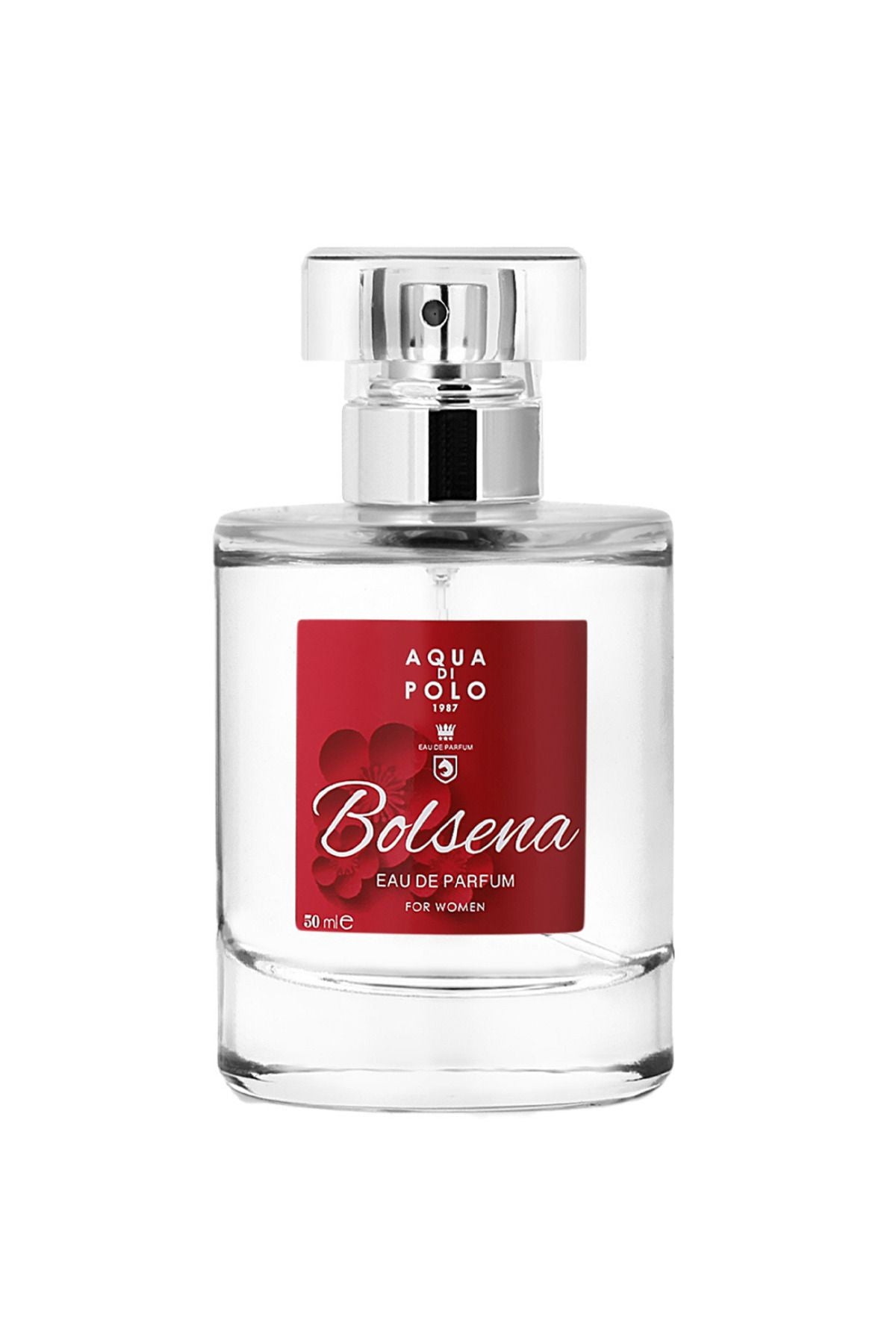 Bolsena EDP Kadın Parfüm 50 ml | Çiçeksi| Tutku Çiçeği, Gardenya, Yasemin, Vanilya, Vetiver