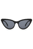 Aqua di Polo 1987 Black Cat Eye Women's Sunglasses APSD00410