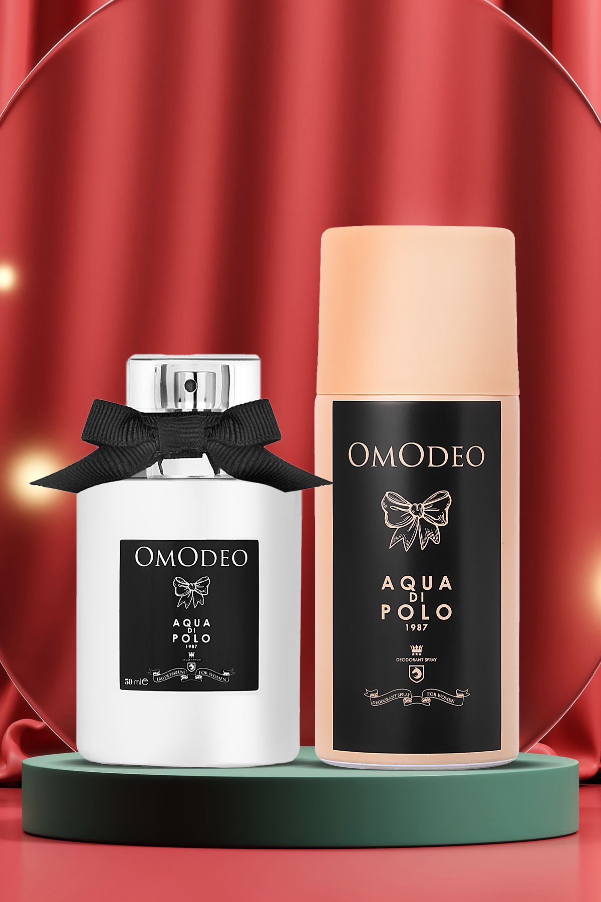 Aqua di Polo Omodeo 50 Ml EDP Women's Perfume and 150 Ml Deodorant 2-Piece Gift Set