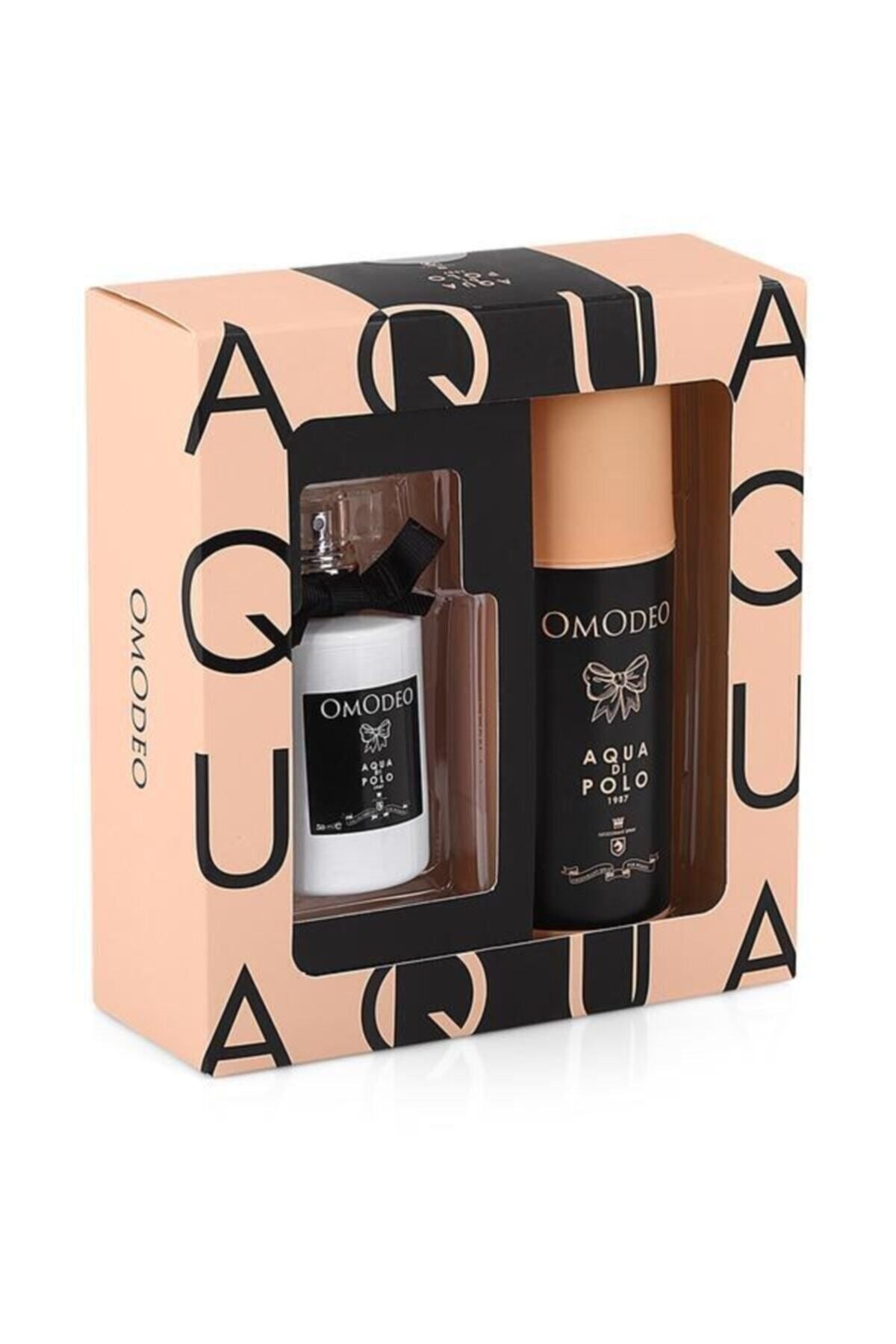 Aqua di Polo Omodeo 50 Ml EDP Women's Perfume and 150 Ml Deodorant 2-Piece Gift Set