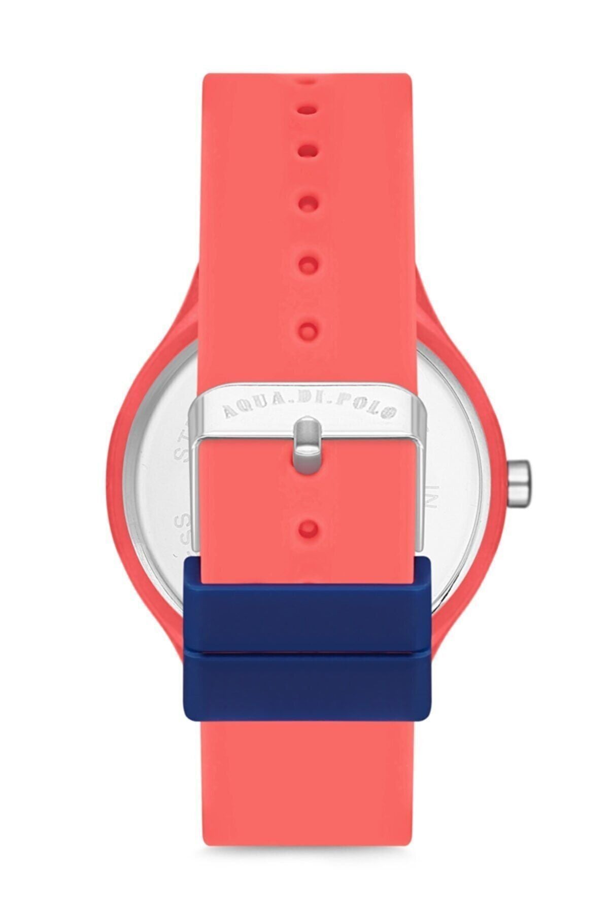 Aqua di Polo 1987 Orange Silicone Unisex Wristwatch APSR1-A9647-USTTT
