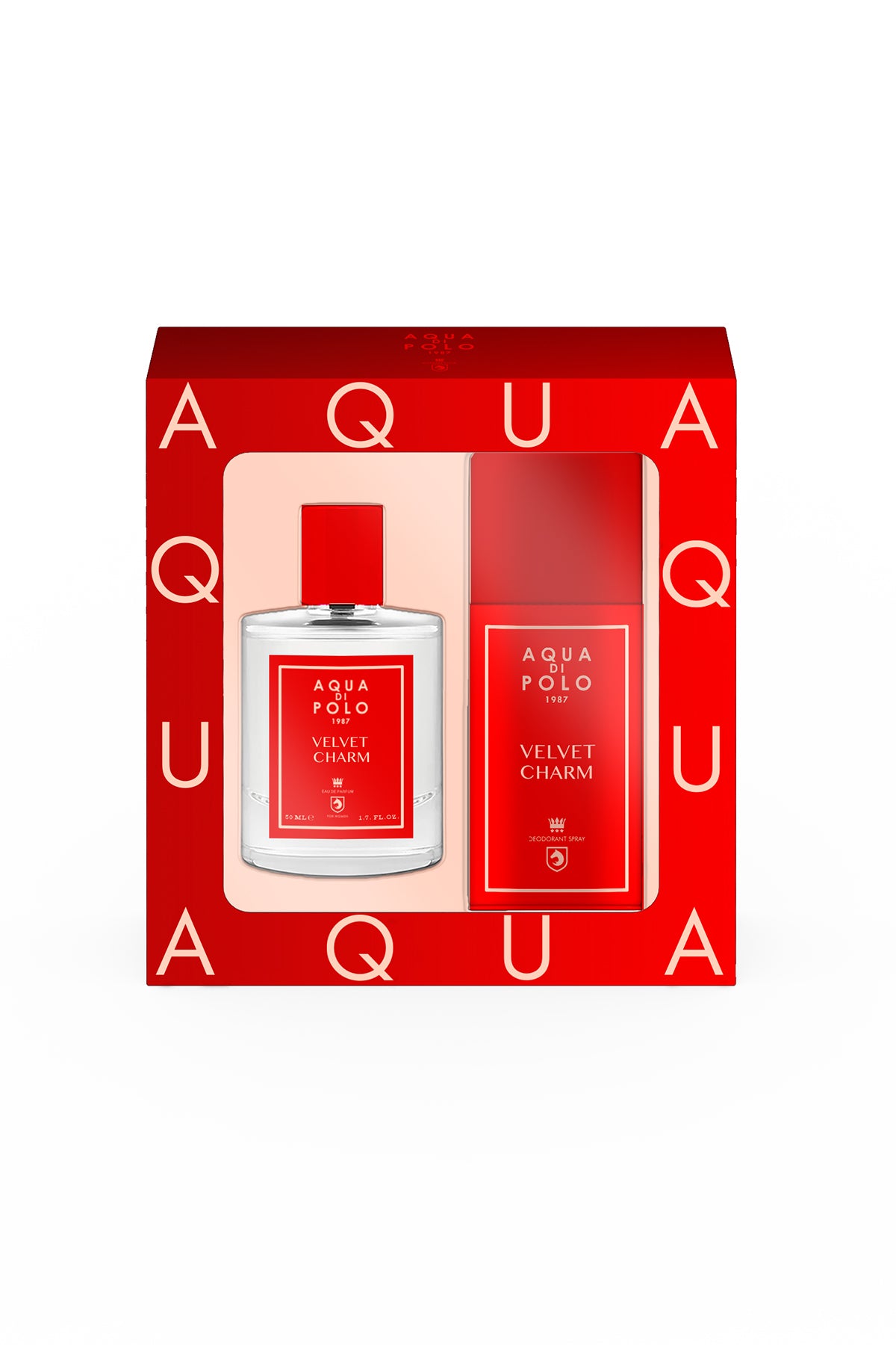 Aqua di Polo 1987 Velvet Charm 50 ml Parfüm ve Velvet Charm Deodorant Seti STCC000334