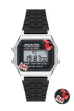 Aqua di Polo 1987 Black Metal Retro Pop Women's Wristwatch APWA063502