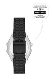 Aqua di Polo 1987 Black Metal Retro Pop Women's Wristwatch APWA063502