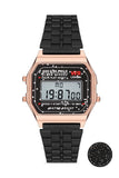 Aqua di Polo 1987 Black Metal Retro Series Unisex Wristwatch APWA063802