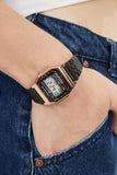 Aqua di Polo 1987 Black Metal Retro Series Unisex Wristwatch APWA063802