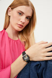 Aqua di Polo 1987 Black Metal Retro Pop Unisex Wristwatch APWA064500