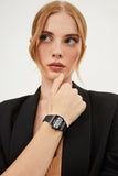 Aqua di Polo 1987 Black Metal Retro Skull Unisex Wristwatch APWA064600