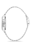 Aqua di Polo 1987 Silver Metal Retro Plaid Unisex Wristwatch APWA064800